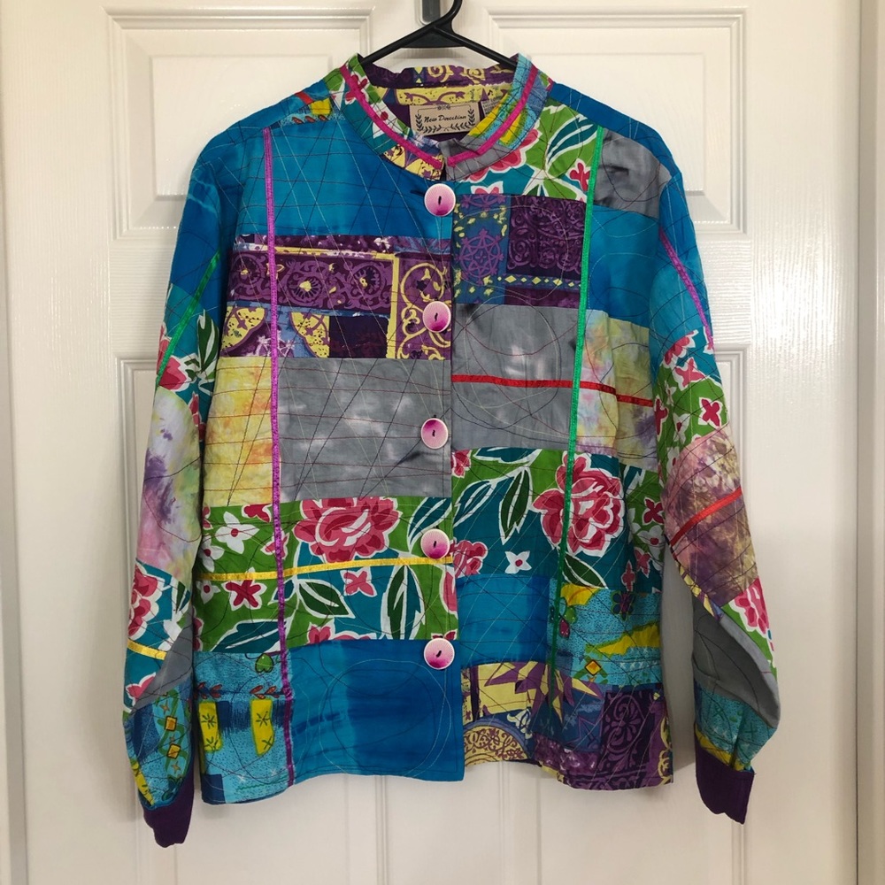New Direction Patchwork Jacket - image 1